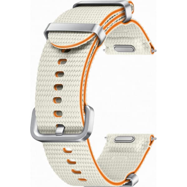 Samsung Galaxy Athleisure Band -armbånd, Watch 4 / 5 / 6 / 7, fløde