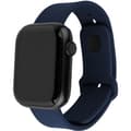 Pikkukuva 1 / 3: Fixed älykellon silikoniranneke, Apple Watch 42 / 44 / 45 mm, sininen