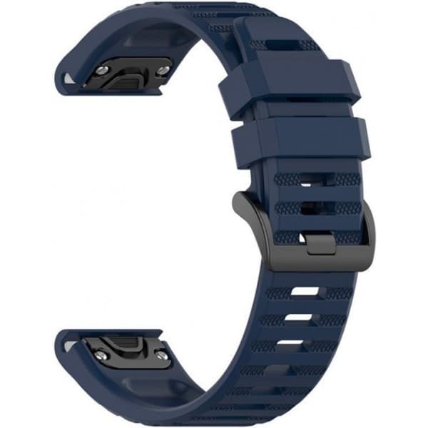 Fixed QuickFit silikoniranneke, 22 mm, sininen