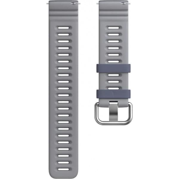 Polar premium silikoniranneke 22 mm, harmaa, S-L