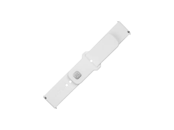 FIXED - Klokkestropp for smart armbåndsur - silicone, quick release, 20 mm - 160-235 mm - hvit