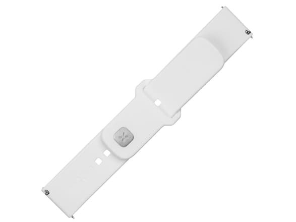 FIXED - Klokkestropp for smart armbåndsur - silicone, quick release, 20 mm - 160-235 mm - hvit