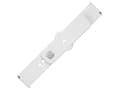 Miniatyrbilde 2 av 3: FIXED - Klokkestropp for smart armbåndsur - silicone, quick release, 20 mm - 160-235 mm - hvit