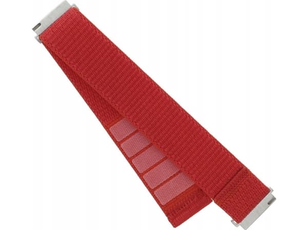Fixed | Sporty Strap with Quick Release 20mm for Išmanusis laikrodis | 160-210 mm | Raudona | Nylon