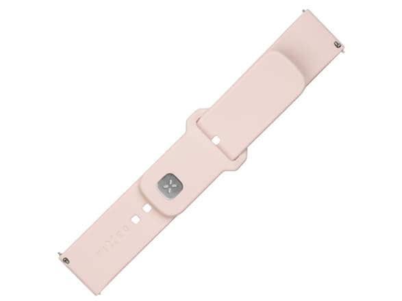 Fixed | Sporty Strap Set with Quick Release 20mm for Išmanusis laikrodis | 160-235 mm | Rožinė | Silicone