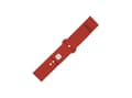 Miniatyrbilde 3 av 3: FIXED - Klokkestropp for smart armbåndsur - silicone, quick release, 20 mm - 160-235 mm - rød