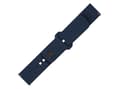 Miniatyrbilde 2 av 3: FIXED - Klokkestropp for smart armbåndsur - silicone, quick release, 20 mm - 160-235 mm - blå