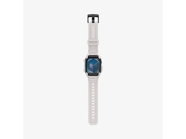 Spigen Rugged Armor Pro, Ask, Smartwatch, Beige, Apple, Apple Watch 10 (46mm), Termoplastisk polyuretan (TPU)