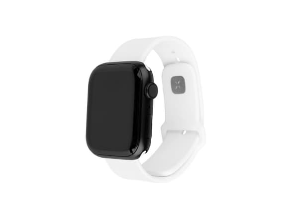 FIXED - Urrem älykellolle - silikone, 42/44/45/46 mm - hvid - Apple Watch Hermès Series 9, Series 10, Series 8, Series 9, Ultra, Ultra 2 - Apple Watc