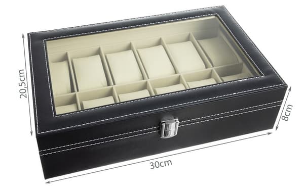 Klokkeorganisator med 12 rom