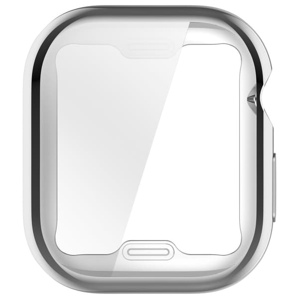 Heltäckande TPU Skal Apple Watch Series 10 42mm Silver