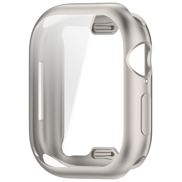 Heltäckande TPU Skal Apple Watch Series 10 42mm Champagneguld