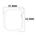 Miniatyrbild 7 av 7: Edge Skal Apple Watch Series 10 42mm Transparent