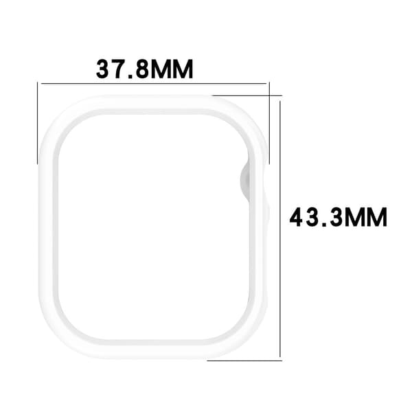 Edge Skal Apple Watch Series 10 42mm Transparent