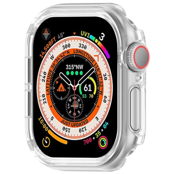 Edge Skal Apple Watch Series 10 46mm Transparent