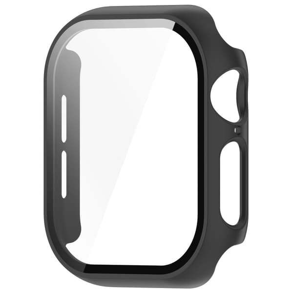 Skal Apple Watch Series 10 46mm Hårdplast + Glas Svart