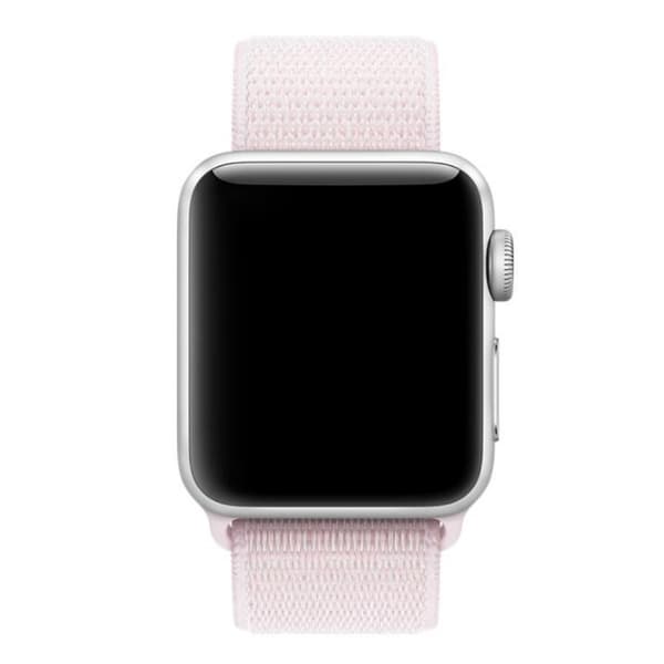 Nylonarmband Apple Watch Series 10 46mm Rosa