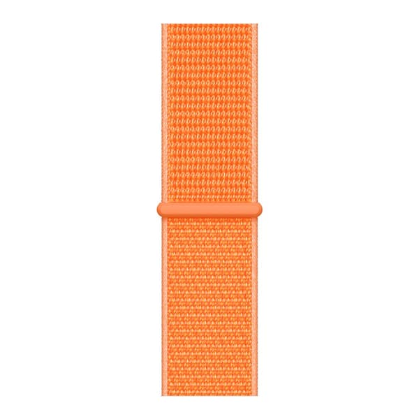 Nylonarmband Apple Watch Series 10 46mm Orange