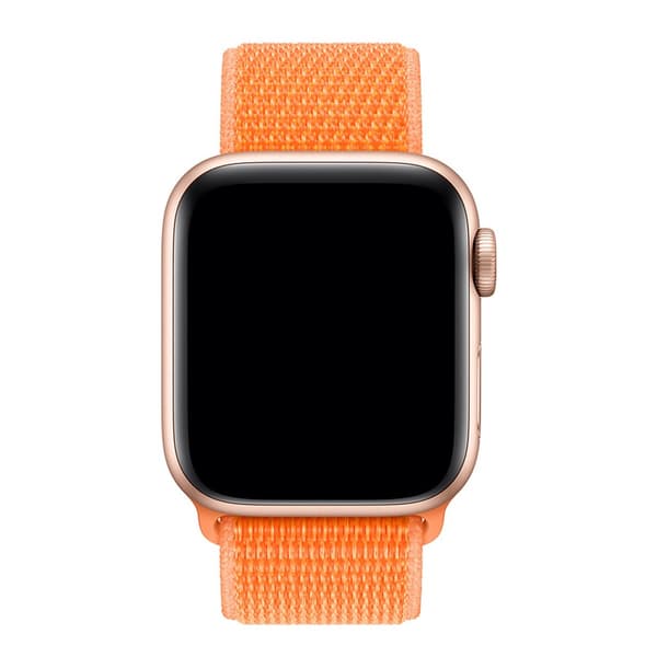 Nylonarmband Apple Watch Series 10 46mm Orange