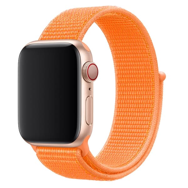 Nylonarmband Apple Watch Series 10 46mm Orange