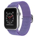 Miniatyrbild 1 av 5: Elastiskt Nylonarmband Apple Watch Series 10 46mm Glitter Lila