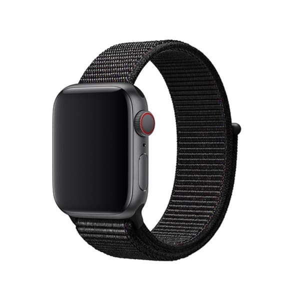 Nylonarmband Apple Watch Series 10 42mm Svart