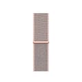 Miniatyrbild 4 av 4: Nylonarmband Apple Watch Series 10 42mm Mörkrosa