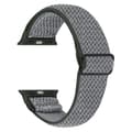 Miniatyrbild 2 av 4: Vävd Nylonarmband Apple Watch Series 10 42mm Grön/Grå