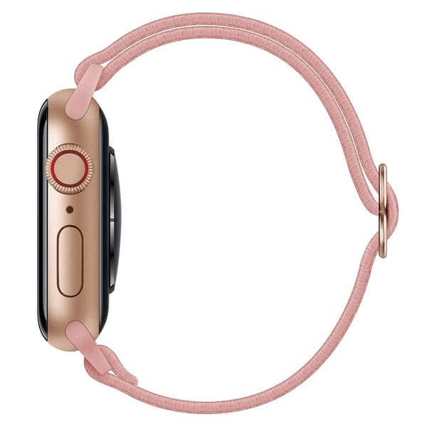Elastiskt Nylonarmband Apple Watch Series 10 42mm Rosa