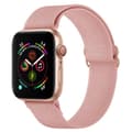 Miniatyrbild 1 av 5: Elastiskt Nylonarmband Apple Watch Series 10 42mm Rosa
