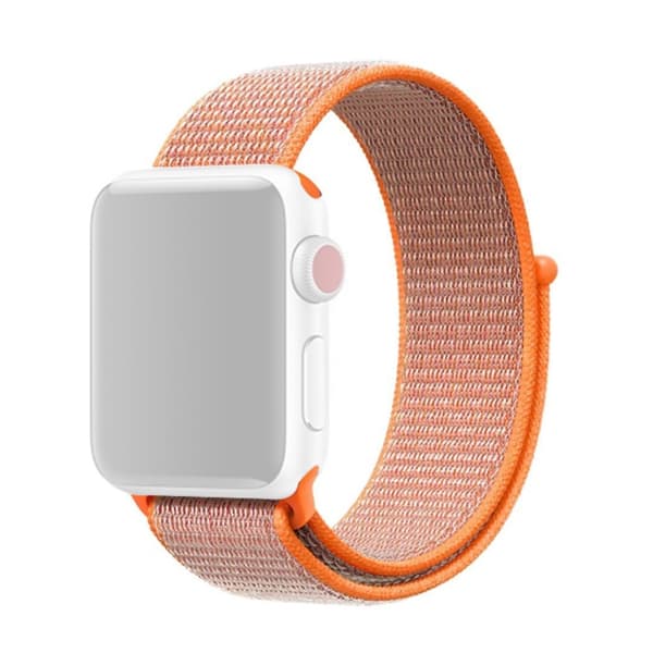 Nylonarmband Apple Watch 42mm Series 10 Orange