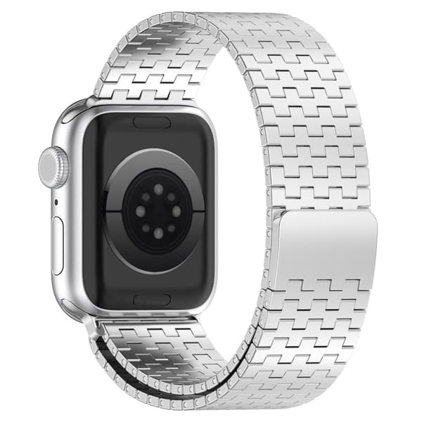 Magnetiskt Metallarmband Apple Watch Series 10 42mm Silver