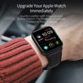 Miniatyrbild 4 av 7: Dux Ducis Läderarmband Apple Watch Series 10 42mm Svart