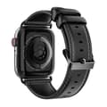 Miniatyrbild 2 av 7: Dux Ducis Läderarmband Apple Watch Series 10 42mm Svart