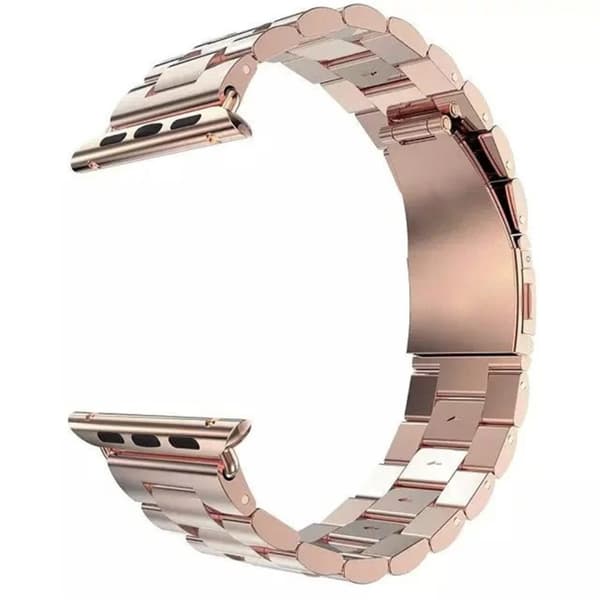 Metallarmband Apple Watch Series 10 42mm Roséguld