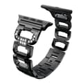 Miniatyrbild 3 av 4: Rhinestone Metallarmband Apple Watch Series 10 46mm Svart