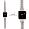 Miniatyrbild 3 av 3: Slim Bling Bracelet Apple Watch Series 10 46mm Champagne Guld