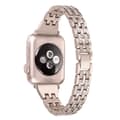 Miniatyrbild 1 av 3: Slim Bling Bracelet Apple Watch Series 10 46mm Champagne Guld