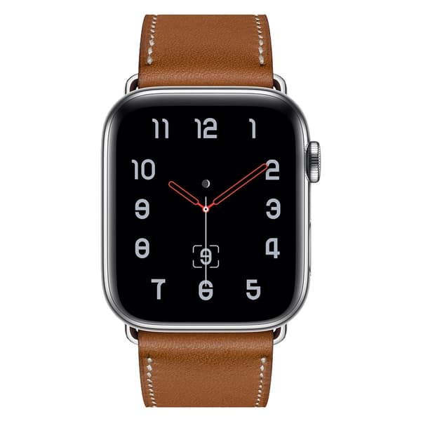 Äkta Läderarmband Apple Watch Series 10 46mm Brun