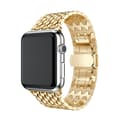 Miniatyrbild 1 av 4: Metallarmband i Fjärilspänne Apple Watch Series 10 46mm Guld
