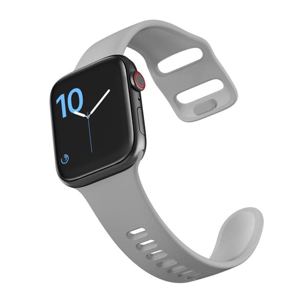 Silicone Band Apple Watch Series 10 46mm Grey
