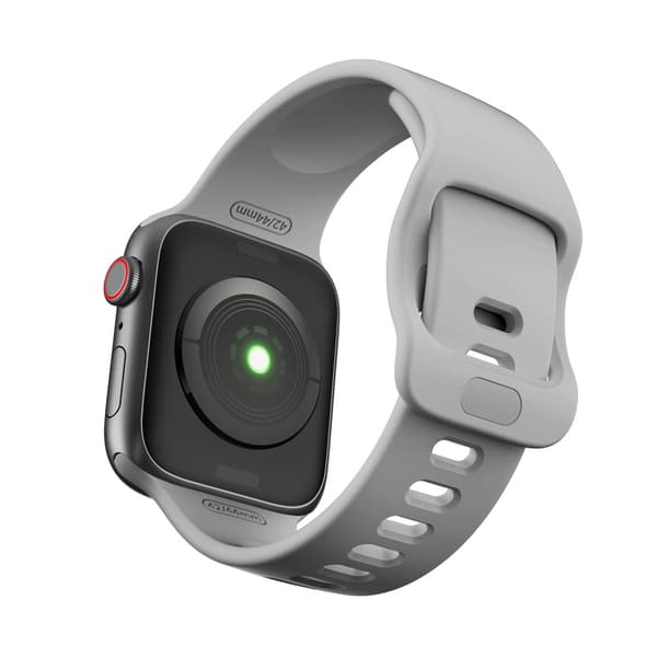 Silicone Band Apple Watch Series 10 46mm Grey