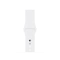 Miniatyrbild 3 av 3: Silikonarmband Apple Watch Series 10 46mm Vit