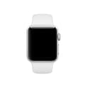Miniatyrbild 2 av 3: Silikonarmband Apple Watch Series 10 46mm Vit