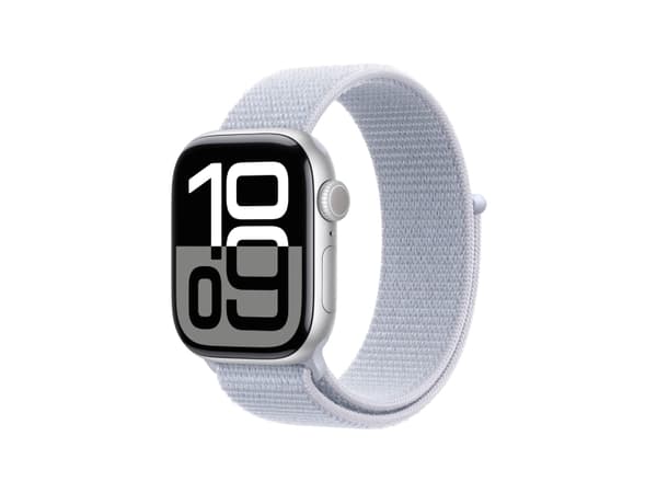 Apple - Slinga för smart klocka - 42mm - 130 - 200 mm - molnblå