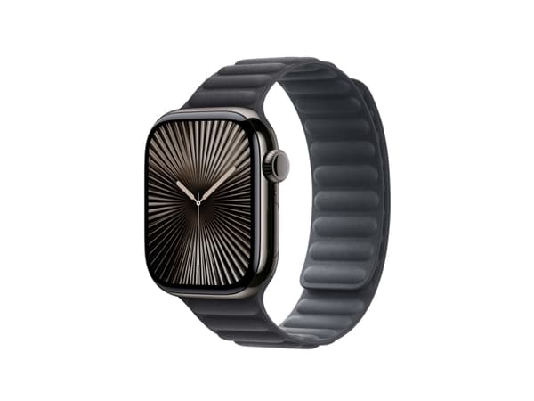 Apple - Klokkestropp for smart armbåndsur - 42mm - M/L-størrelse - svart