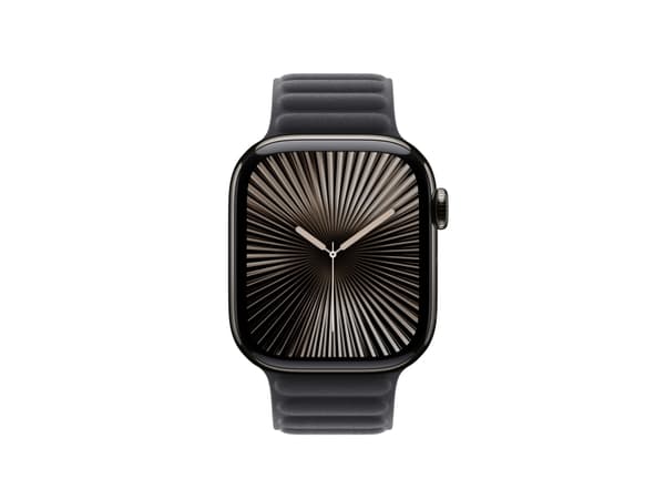 Apple - Klokkestropp for smart armbåndsur - 42mm - M/L-størrelse - svart
