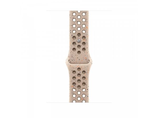 Apple Nike - Band för smart klocka - 46mm - M/L (passar handleder på 160 - 210 mm) - desert stone