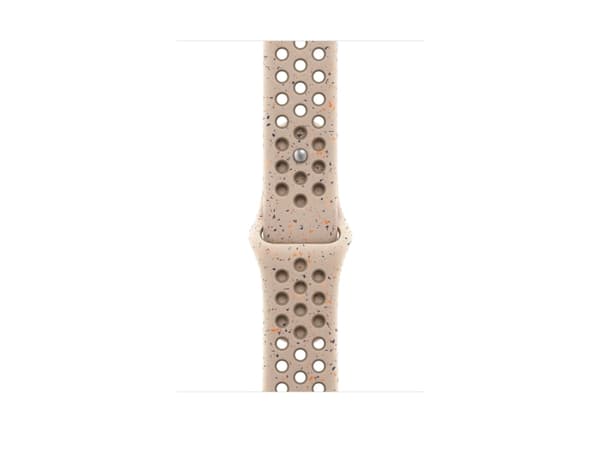Apple Nike - Band för smart klocka - 46mm - M/L (passar handleder på 160 - 210 mm) - desert stone