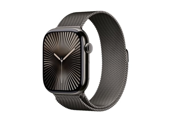 Apple - Slinga för smart klocka - 46mm - storlek S/M - skiffer